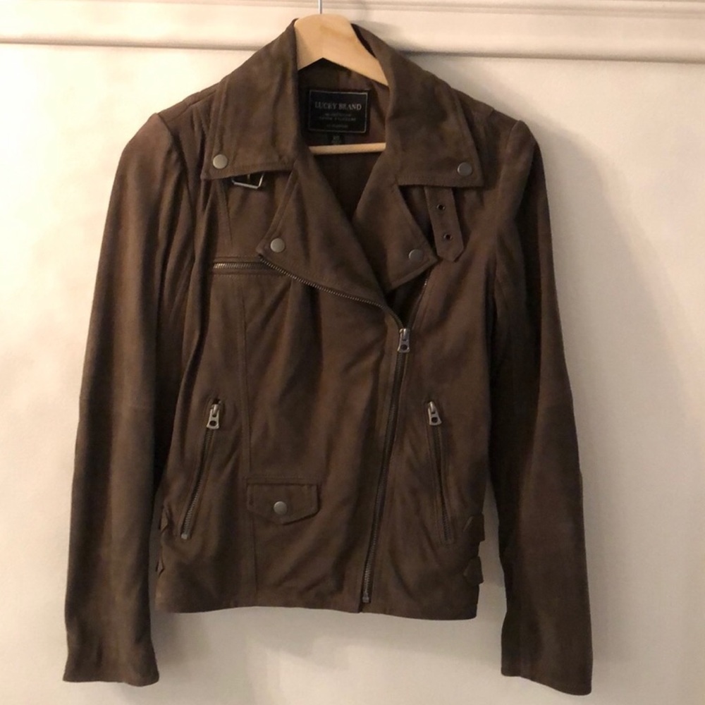 Lucky real Suede jacket